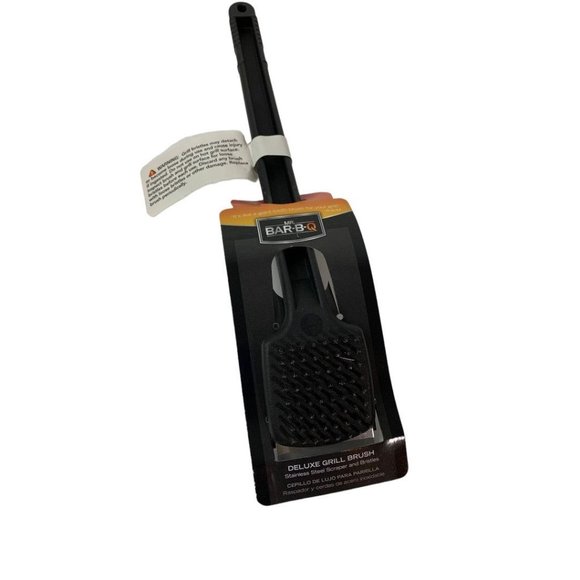 Grill Brush Stainless Steel MR. Bar-B-Que 16" Scraper New 06005SSY - Picture 1 of 9